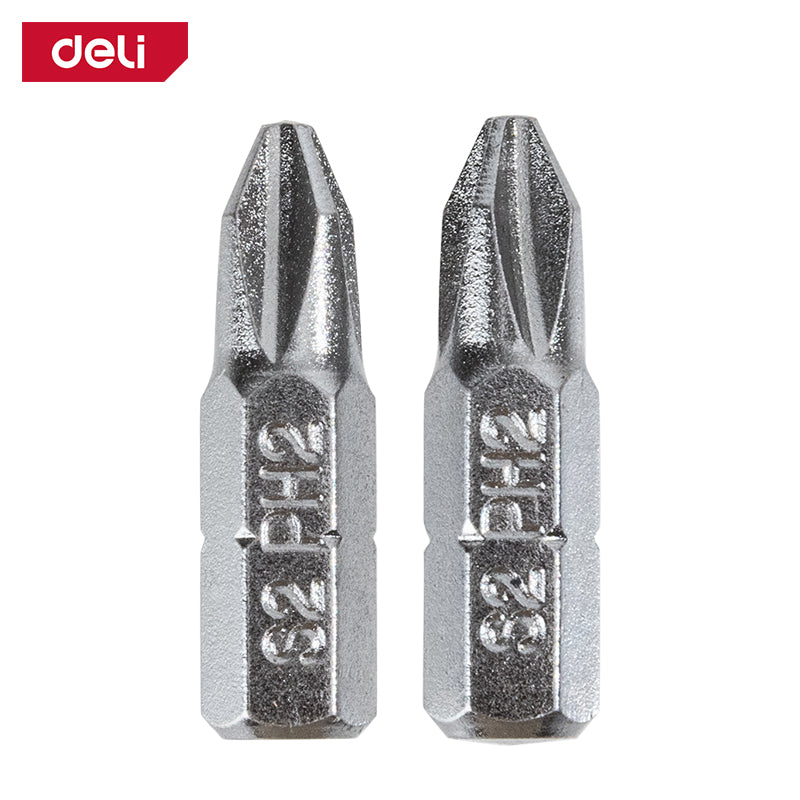 Deli Tools ruuvauskärjet 2 kpl PH2 25 mm