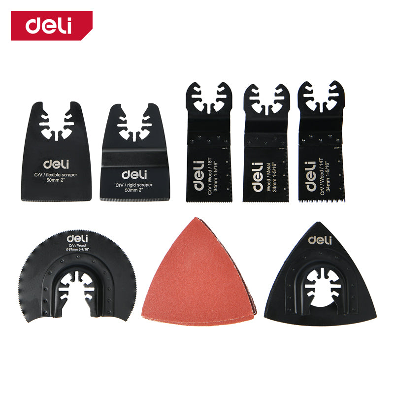 Deli Tools Monitoimityökalun teräsarja -17os.