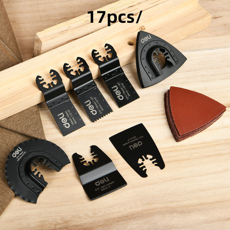 Deli Tools Monitoimityökalun teräsarja -17os.