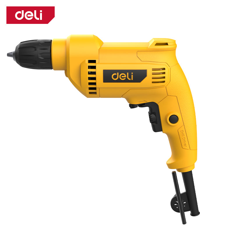 Deli Tools sähköporakone pikaistukalla 500 W | 10 mm