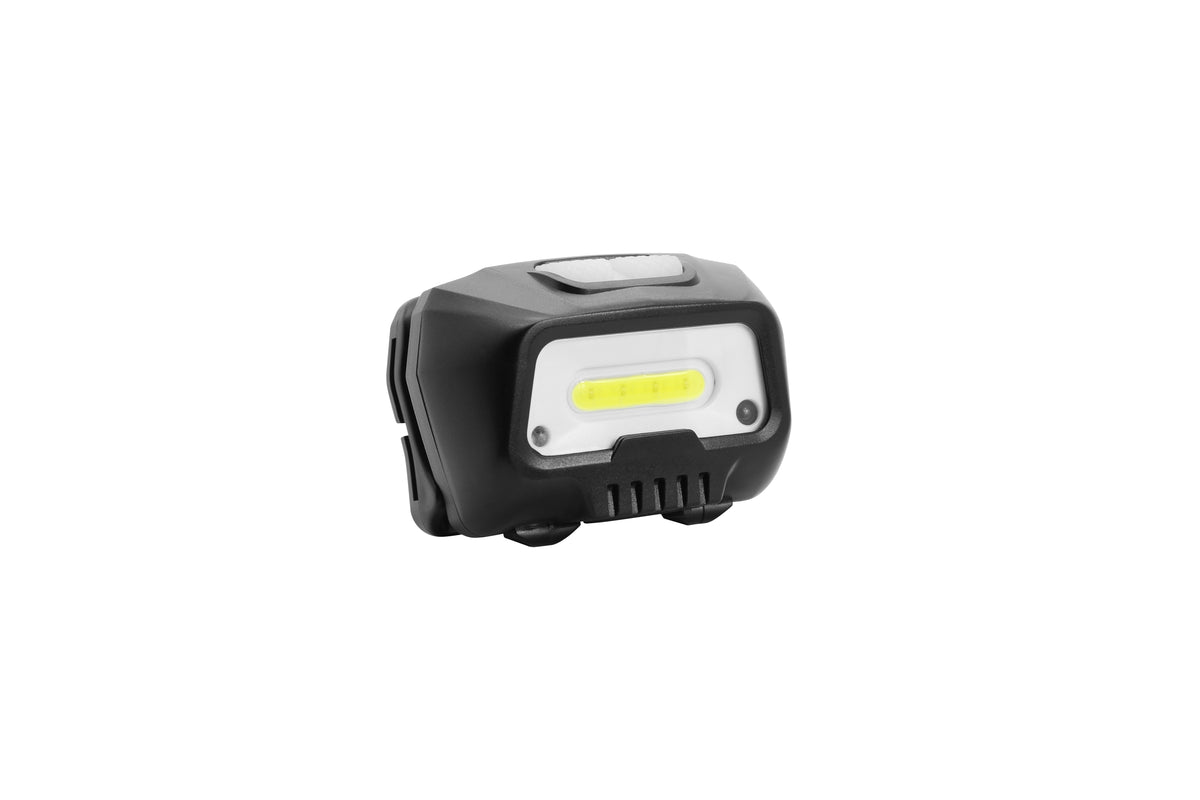Ladattava HZ otsalamppu T65, 350 lumenia, sytytys/sammutus liikesensorilla