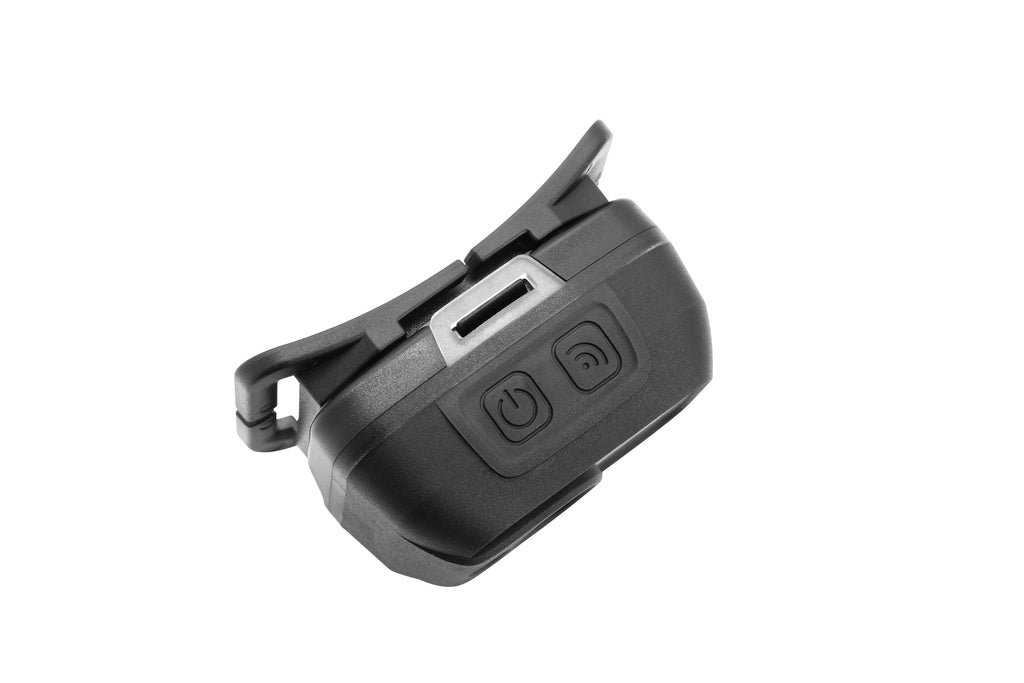 Ladattava HZ otsalamppu T801, 480 lumen, sytytys/sammutus liikesensorilla
