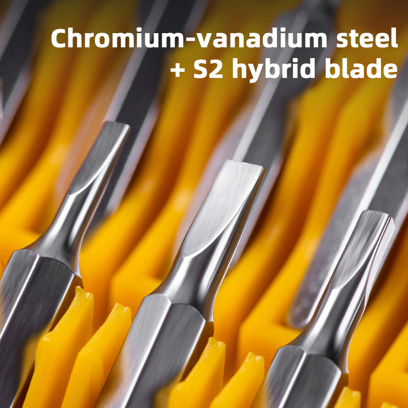 Deli Tools tarkkuusmeisselisarja 33 osaa