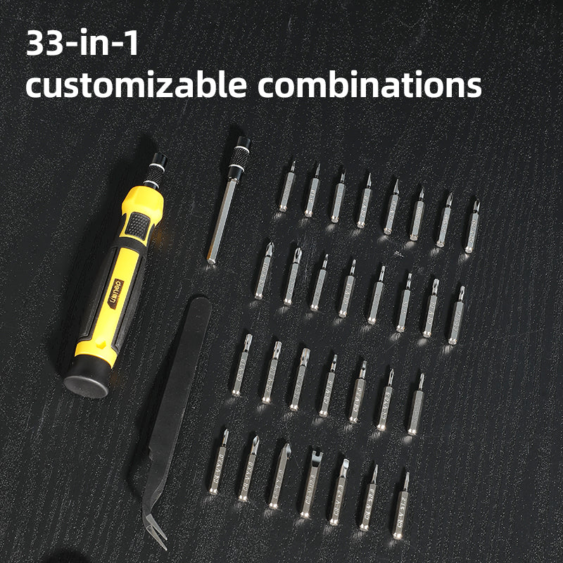 Deli Tools tarkkuusmeisselisarja 33 osaa
