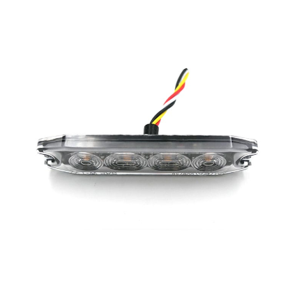 LED-tasovilkku O4 – ECE R65, erittäin matala 4 LED