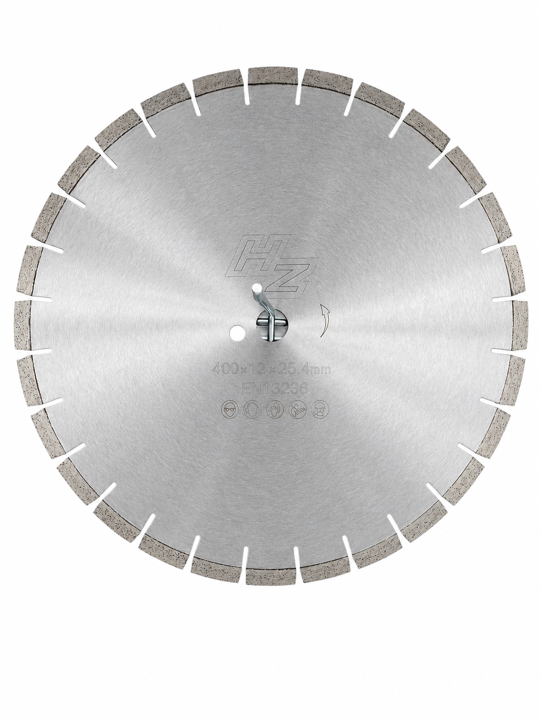 Hz timanttikatkaisulaikka 400mm – 25,4mm segmentti 12mm