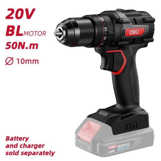 Deli Tools 20V iskuporakone 50Nm (runko)