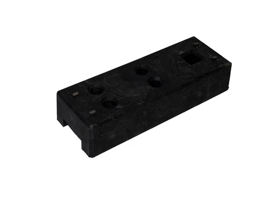 Työmaa-aidan jalusta 25 kg | Valmistettu kierrätysmuovista